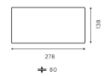 Tänavakivi Stoneroc Kartano 80 faasita 80x138x278mm must pilt